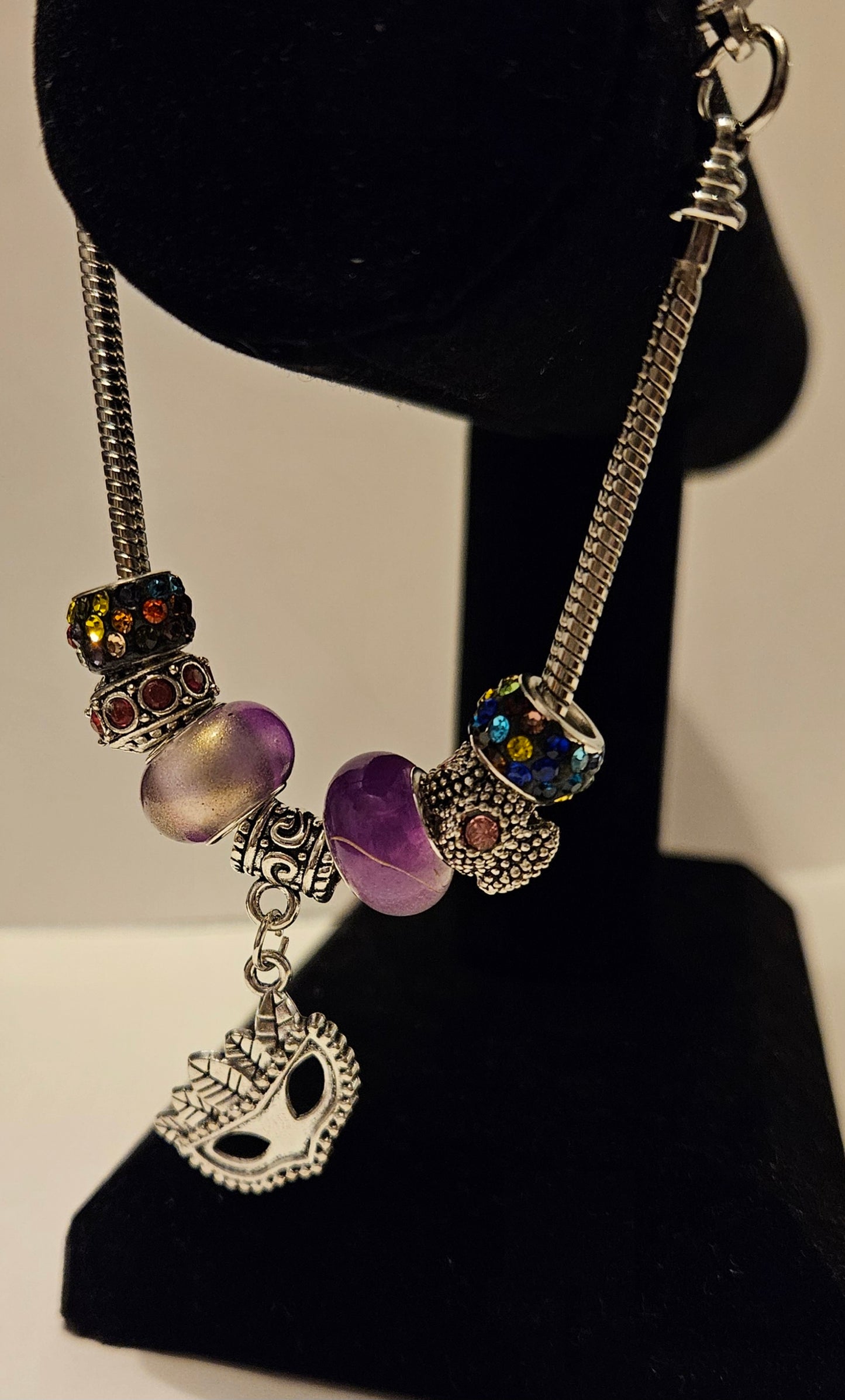 Masquerade Mask Bracelet